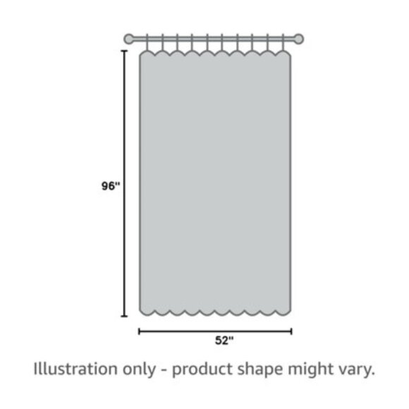 Brand New - Joydeco 52" x 96" - Natural Curtains - Picture 8 of 10